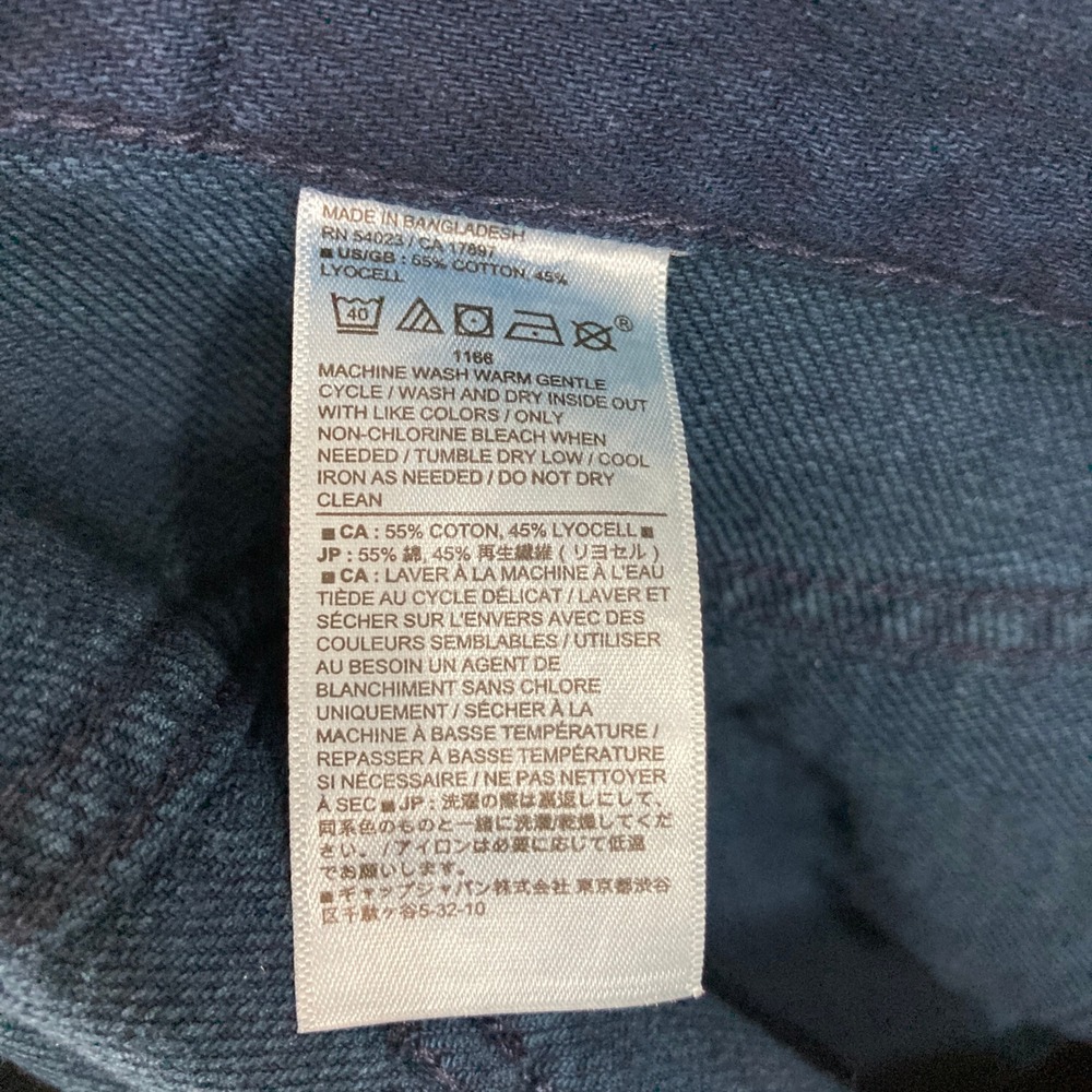 Wide Leg Dark Blue Women's Jeans - Picture 4 of 11